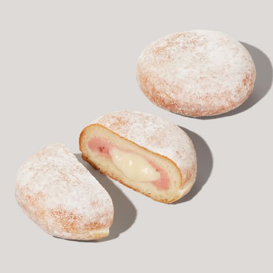 ストロベリーミルク マラサダ