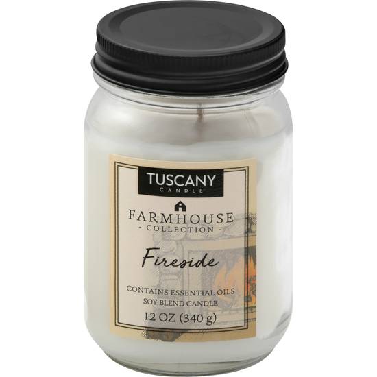 Tuscany Candle Farmhouse Collection Fireside Candle