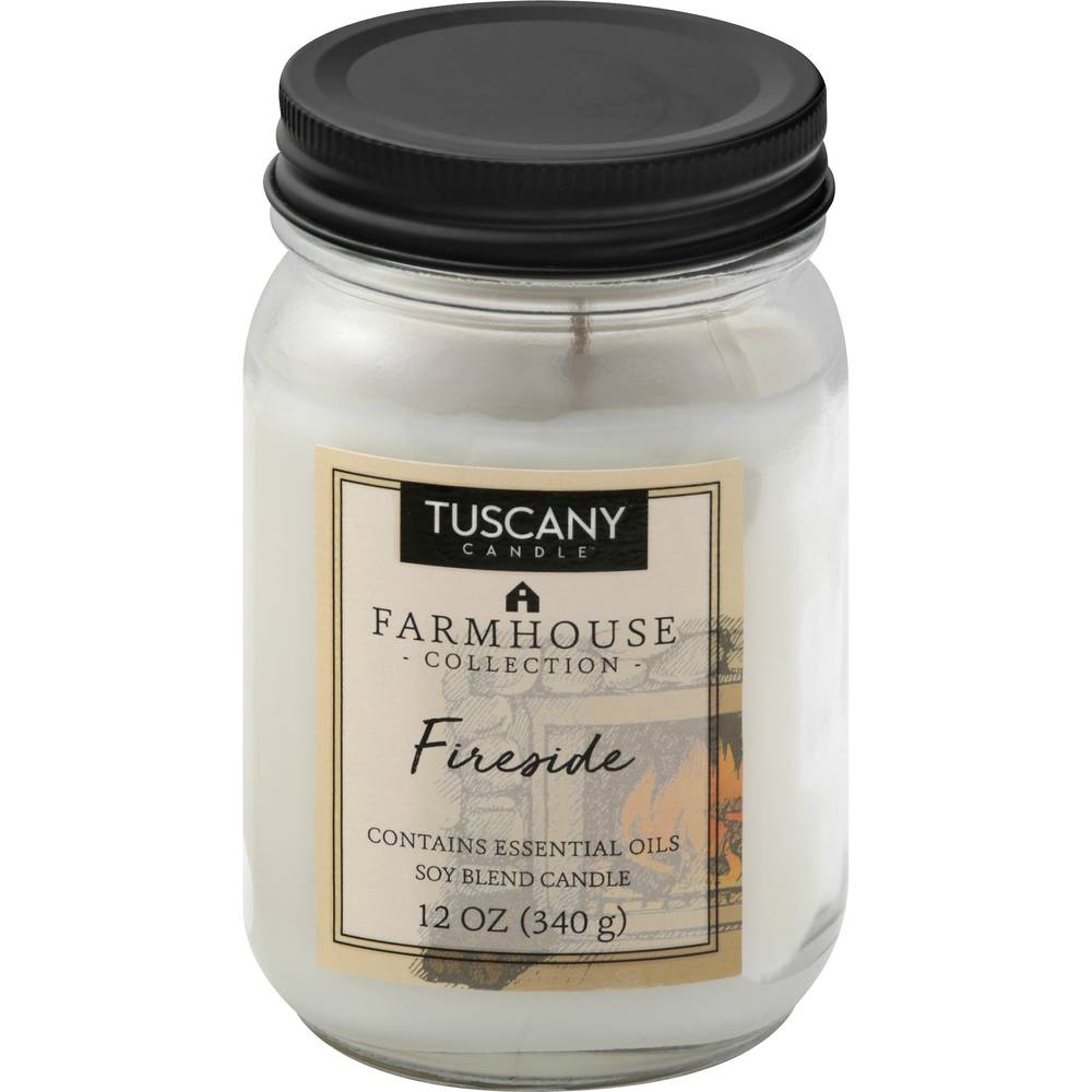 Tuscany Candle Farmhouse Collection Fireside Candle (12 oz)