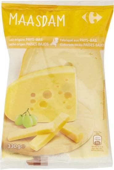 Carrefour - Fromage maasdam (330g)