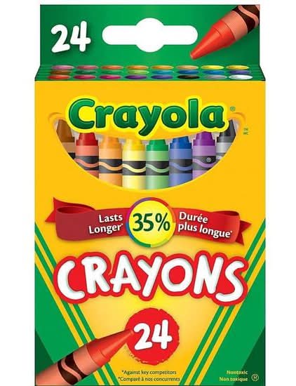 Crayola Crayons 24 pack