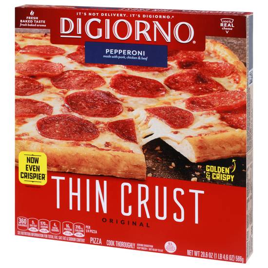 Digiorno Pepperoni Thin Crust Original Pizza