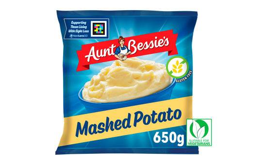 Aunt Bessie's Fluffy & Buttery Mashed Potato 650g