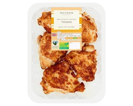 Waitrose & Partners British Roast Chicken Thighs 435g