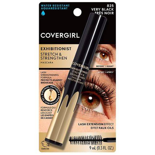CoverGirl Exhibitionist Stretch & Strengthen Water-Resistant Mascara - 0.3 fl oz