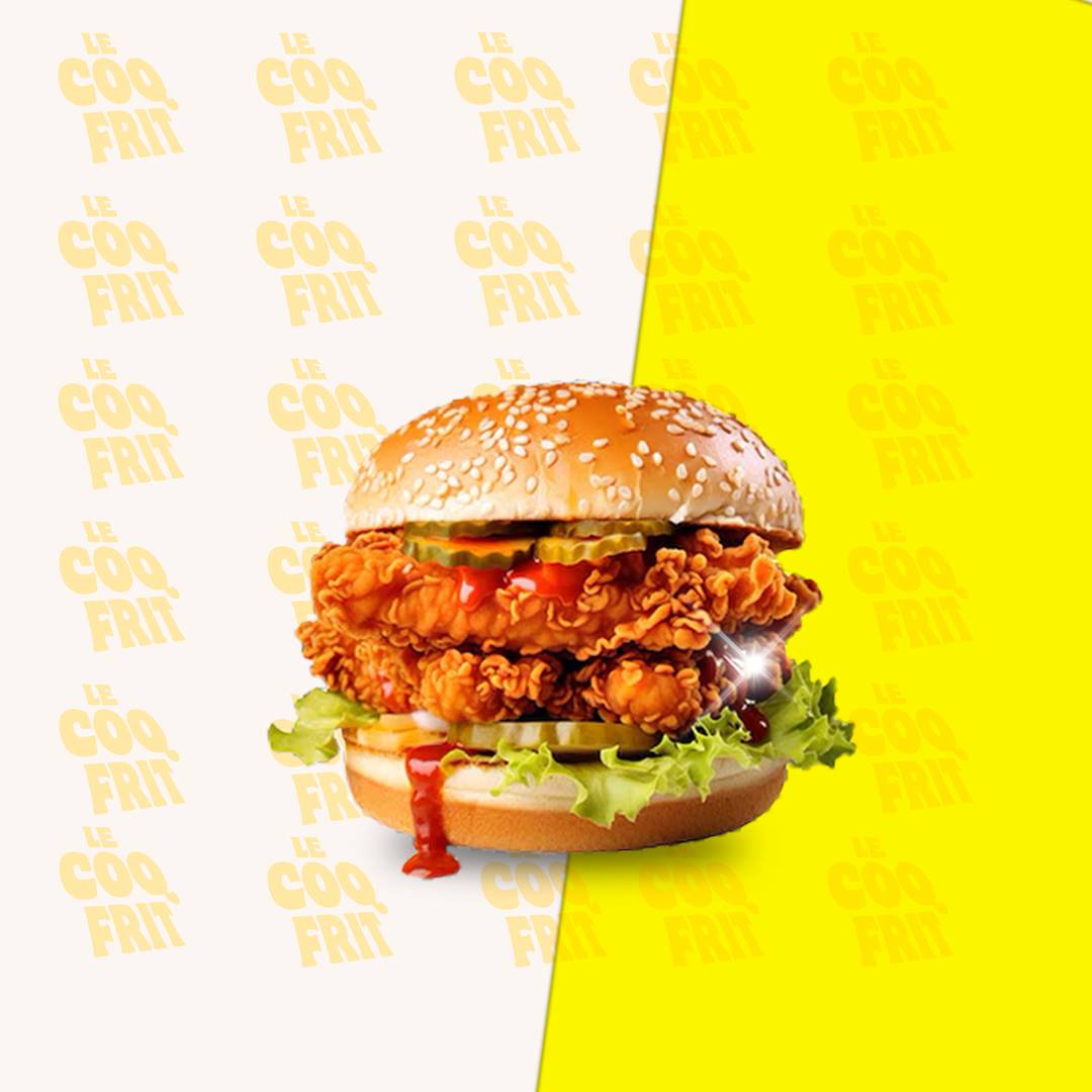 Chicken frit BBQ fumée
