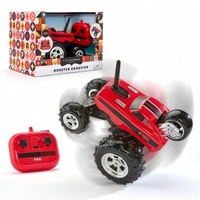 FAO Schwarz Remote Control Monster Dragster Stunt Car