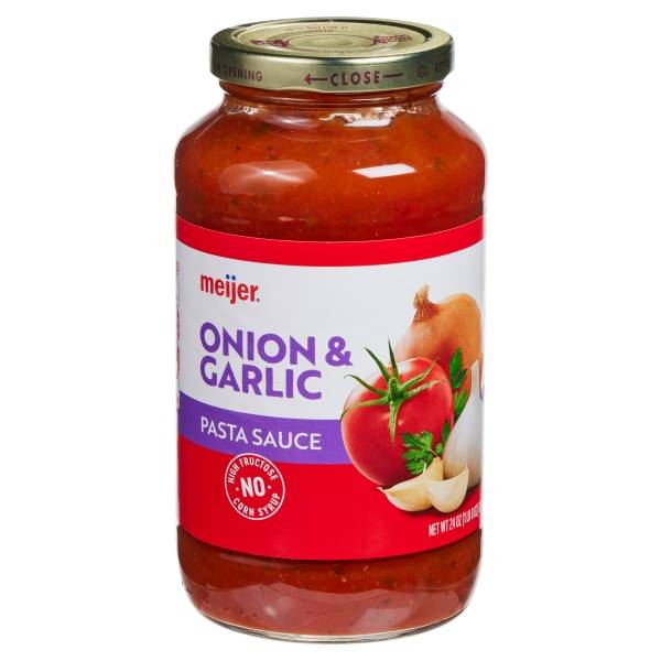 Meijer Garlic Onion Pasta Sauce (24 oz)