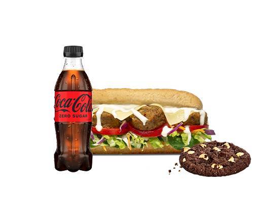 Smashed Falafel Six Inch Subway® Combo