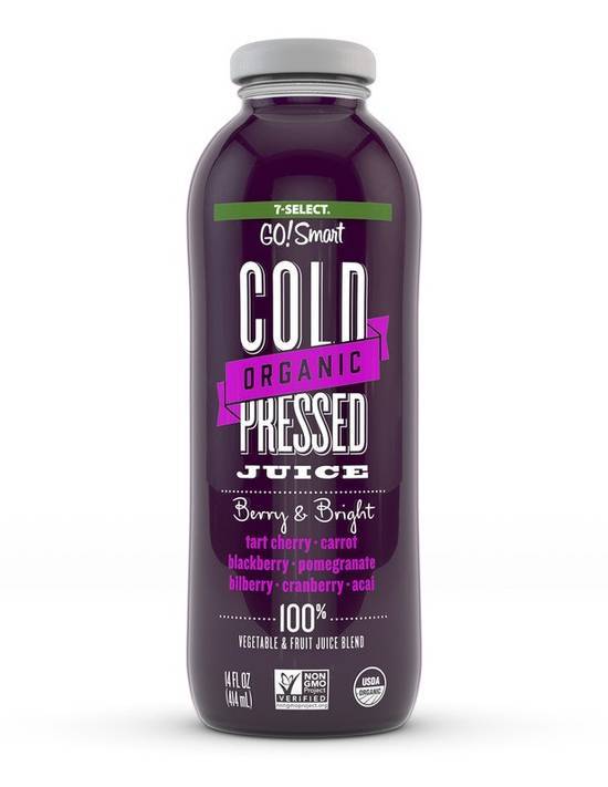 7-Select Organic Cold Pressed Berry and Bright (14oz bottle)
