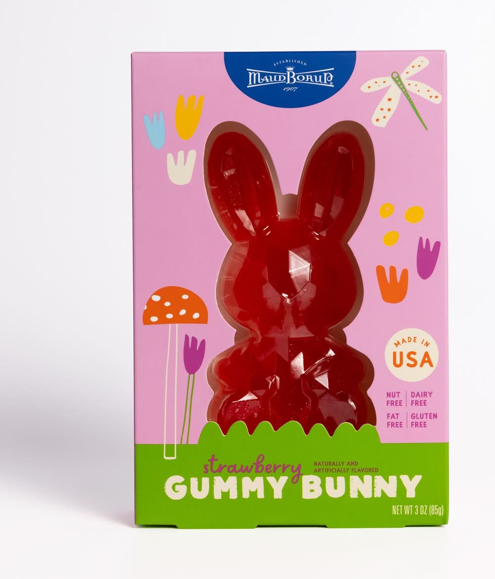 4✳B  Dot Bunny CandyStripeBunny Maud Borup Gummy Bunny Candy Delivery Near Me | Order Online