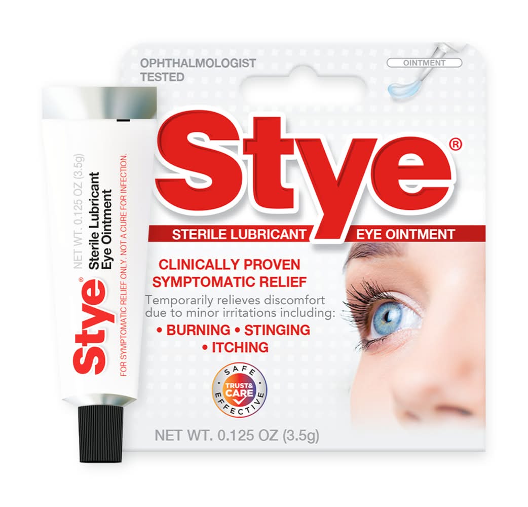 Stye Sterile Lubricant Eye Ointment (0.12 oz)