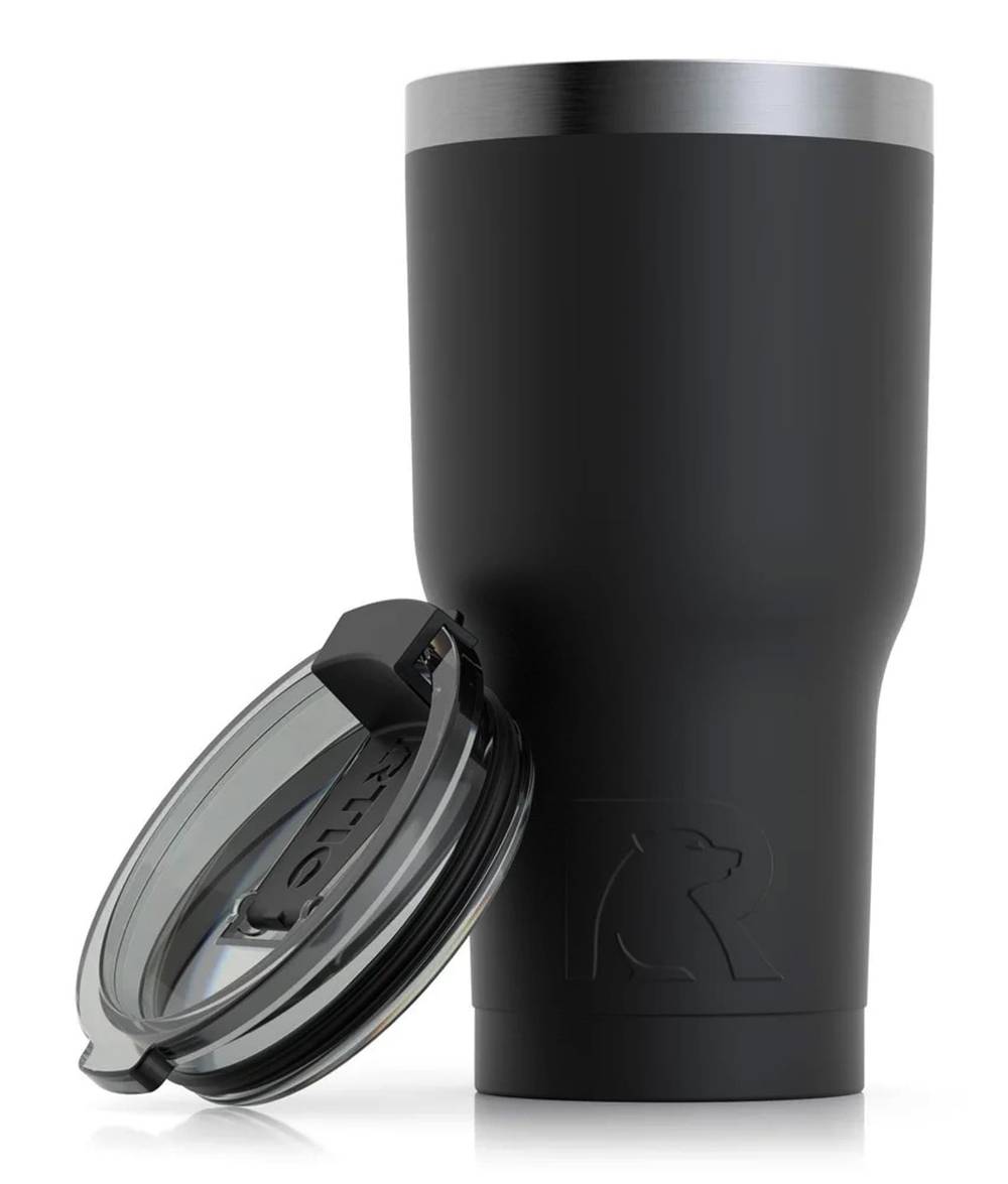 RTIC Outdoors 20-fl oz Stainless Steel Insulated Tumbler- Black | 9445