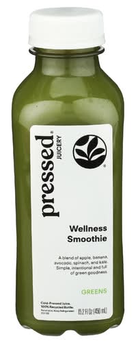 Pressed Juicery Avocado Greens Wellness Smoothie