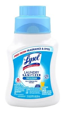 Lysol Free & Clear Laundry Sanitizer (21 fl oz)