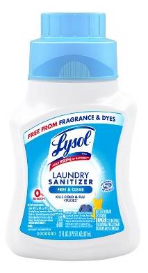 Lysol Free & Clear Laundry Sanitizer (21 fl oz)