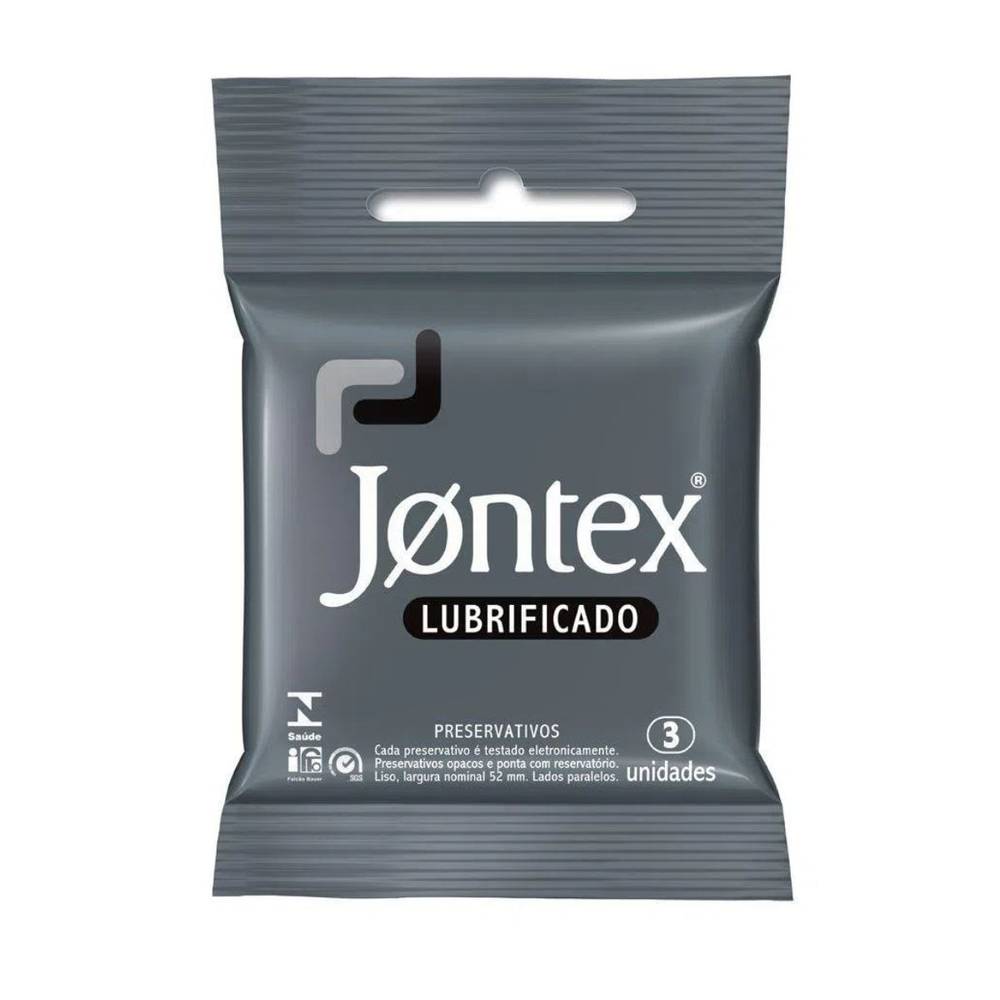 Jontex preservativo lubrificado (3 un)