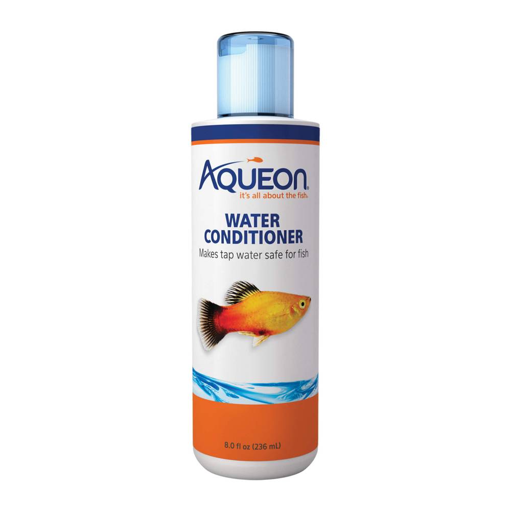 Aqueon Aquarium Water Conditioner Safe For Fish (8 fl oz)