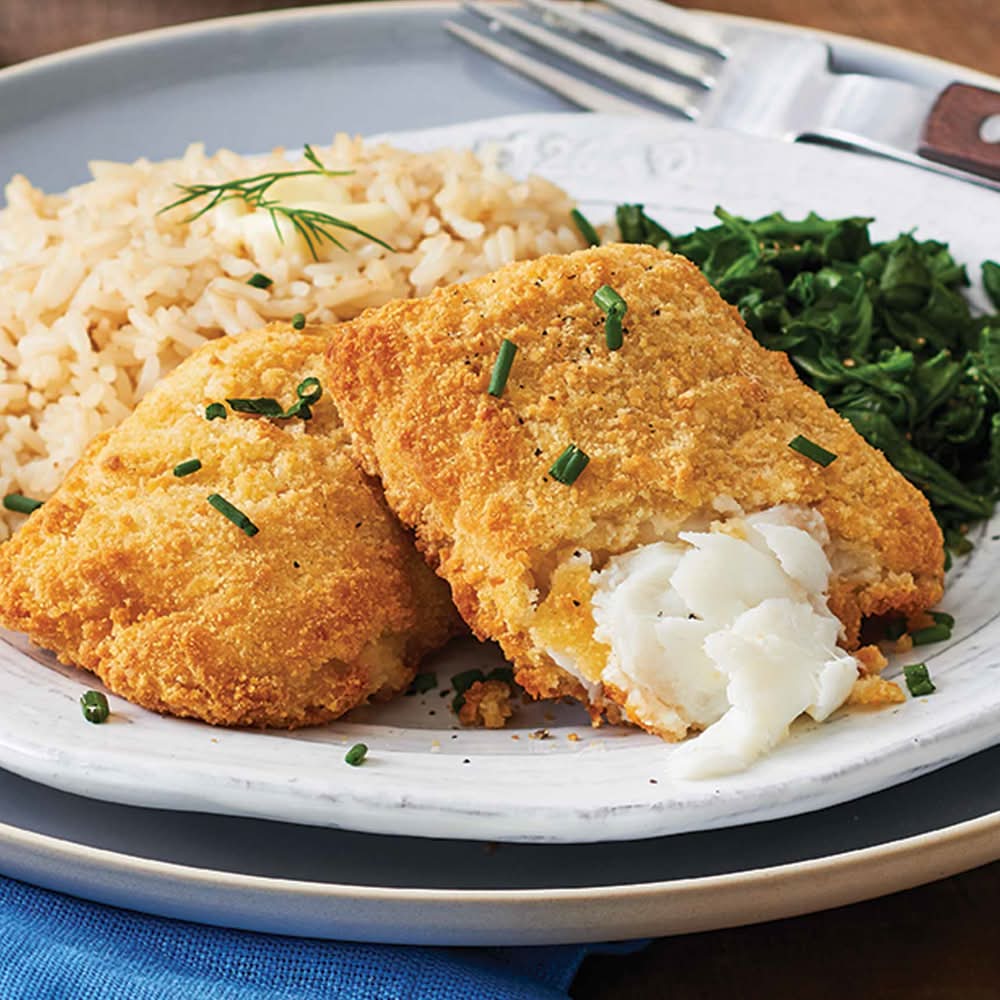 M&M Food Market Breaded Haddock (907 g)