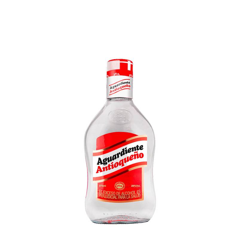 Aguardiente Antioqueño Rojo - 375Ml