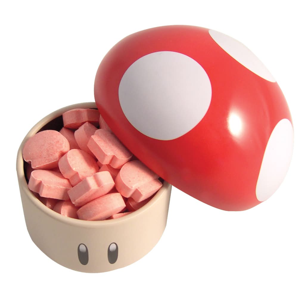 Mario Bros® Mushroom Candy Tin