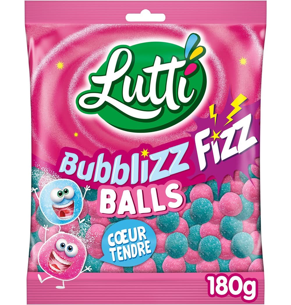 Lutti - Bonbon bubblizz fizz balls (180g)
