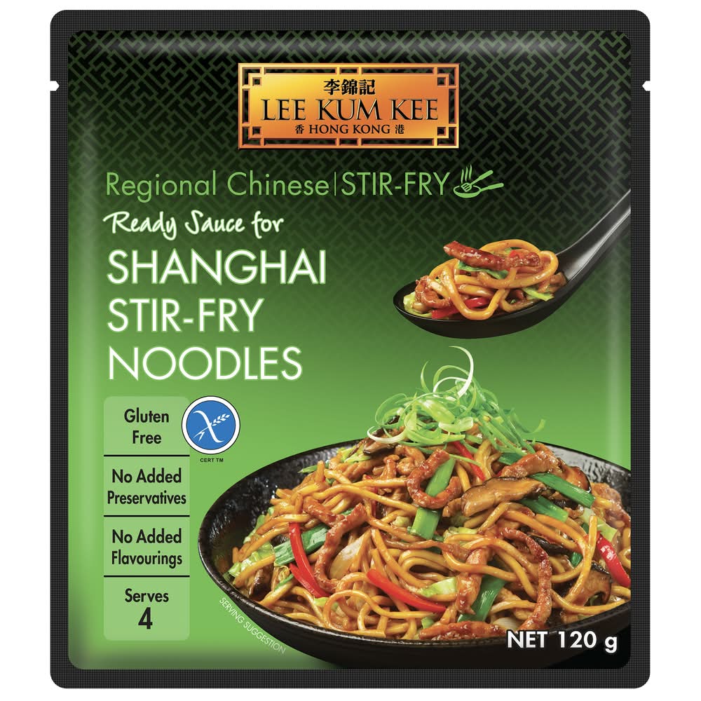 Lee Kum Kee Ready Sauce Shanghai Stir Fry Noodle (120g)