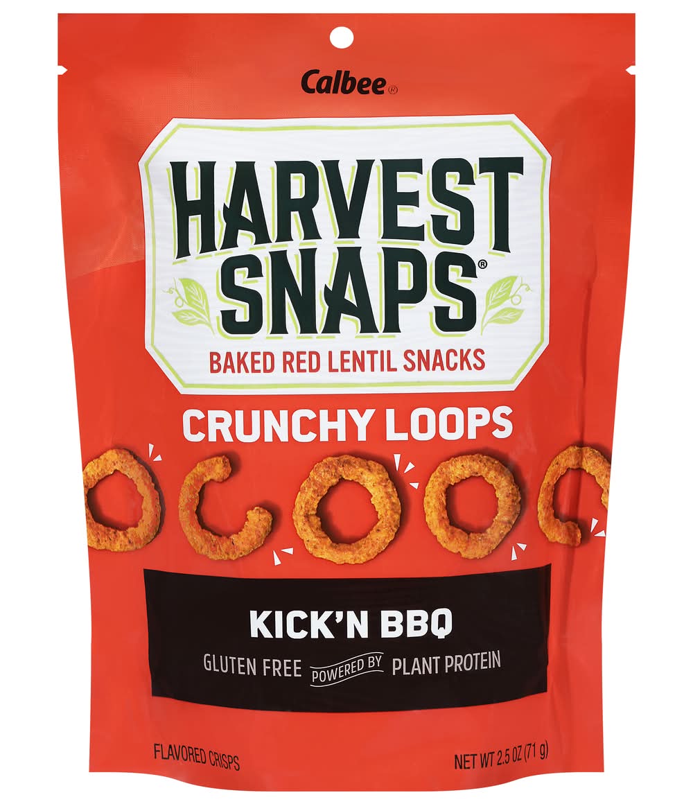 Harvest Snaps Crunchions Kick'n Bbq Flavored Crisps (2.5 oz)