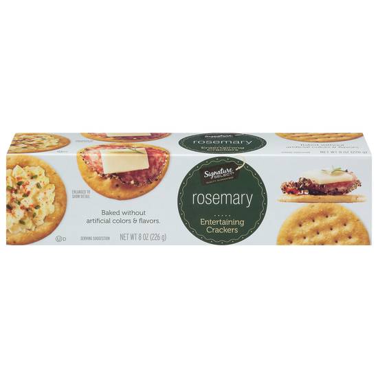 Signature Select Rosemary Entertaining Crackers