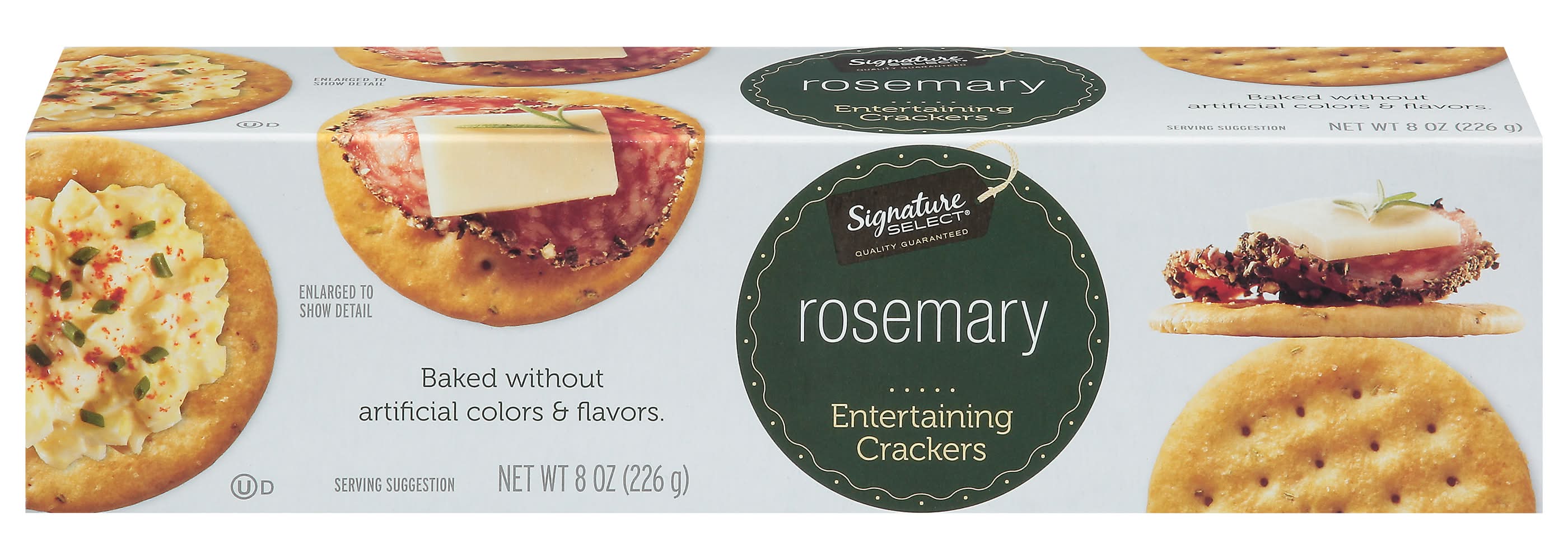 Signature Select Rosemary Entertaining Crackers (8 oz)