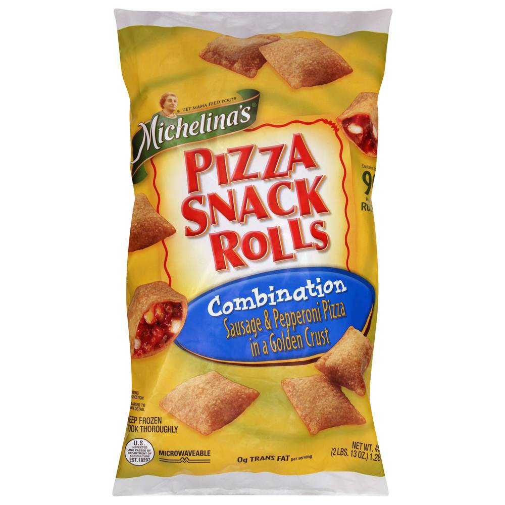 Michelina's Sausage & Pepperoni Pizza Snack Rolls (2.81 lbs)