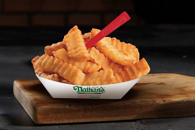 Save on Nathan's Famous Jumbo French Fries Crinkle Cut Order