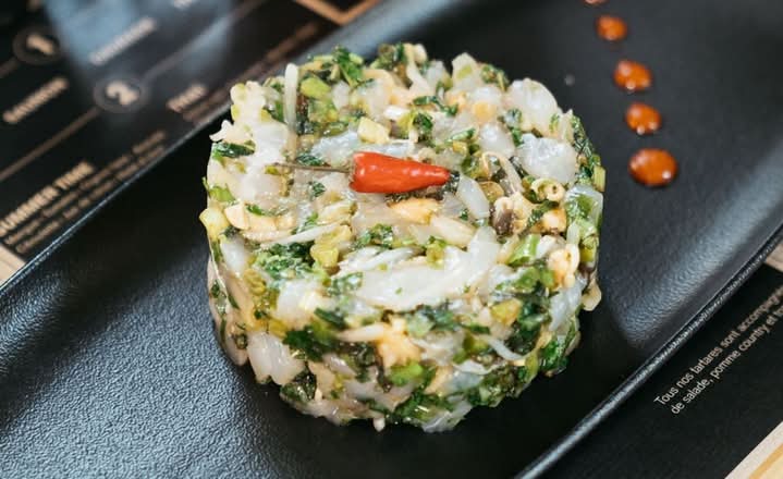 Tartare de Daurade sur Mesure