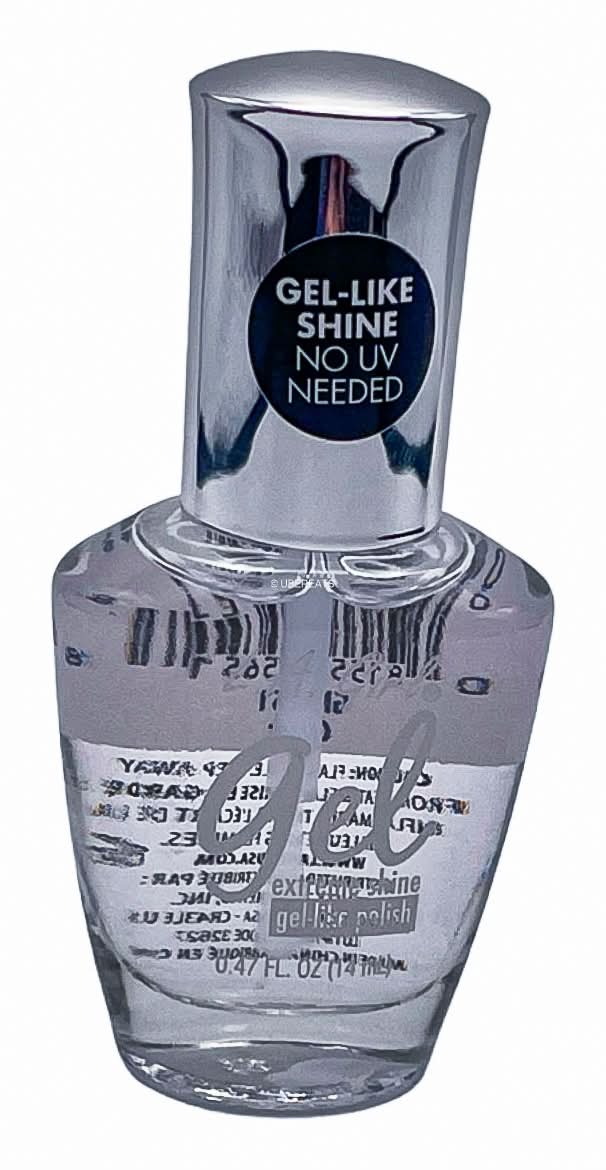 L.A. Girl Gel Extreme Shine Nail Polish, Clear (0.47 fl oz)