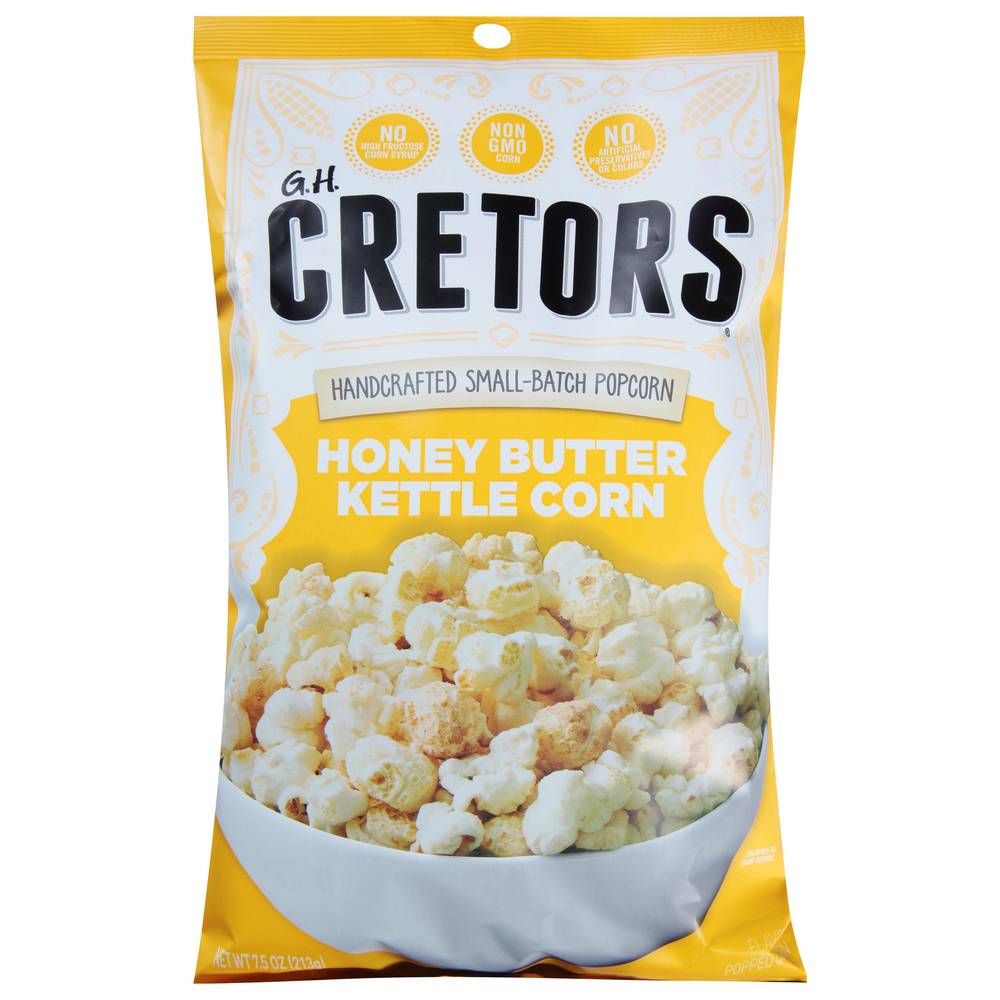 G.H. Cretors Honey Butter Kettle Corn (7.5 oz)