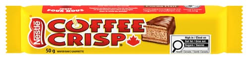 Coffee crisp barre de chocolat - chocolate bar