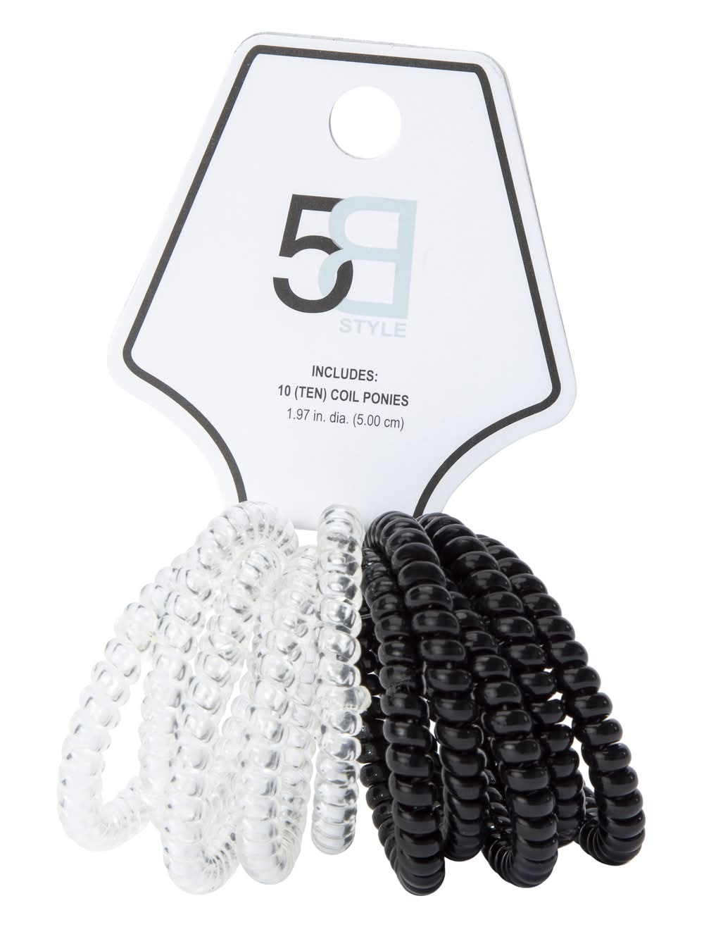 Hair Coils 10-Count Black