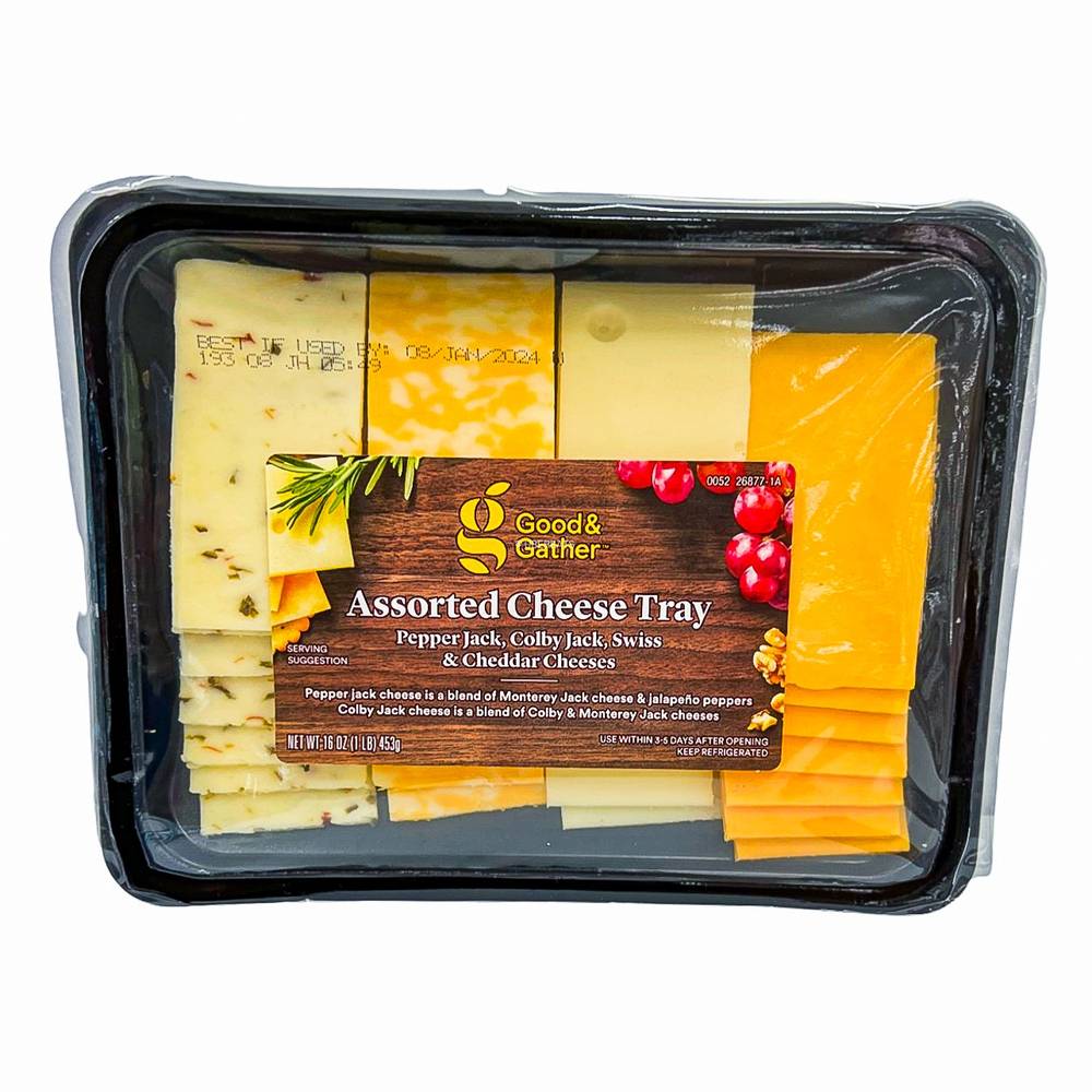 Good & Gather Assorted Cheese Tray (pepper jack, colby jack )