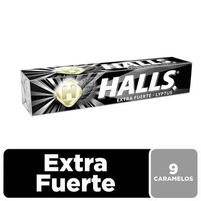 Caramelo Halls Extra Fuerte 9uds