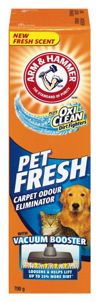 Arm & hammer désodorisant pour tapis - élimine les odeurs des chiens et des chats (700 g) - pet fresh carpet deodorizer (700 g)