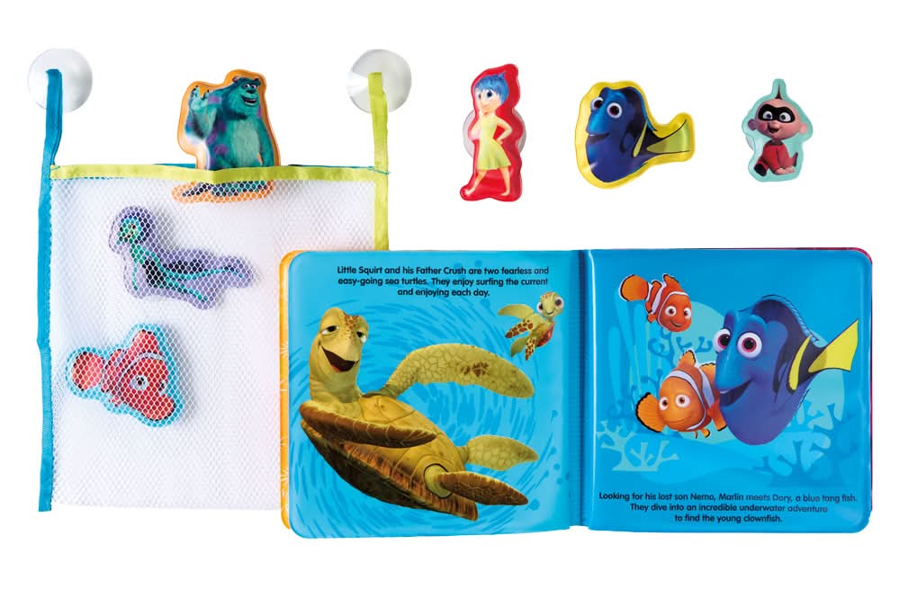 Phidal Waterproof Bath Time Book & Play Set