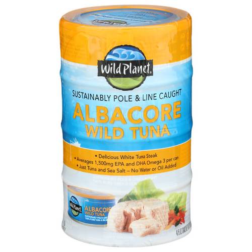 Wild Planet Wild Albacore Tuna 4 Pack
