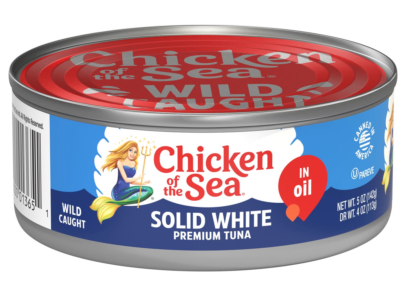 Chicken of the Sea Solid White Albacore Tuna in Oil (113 g)