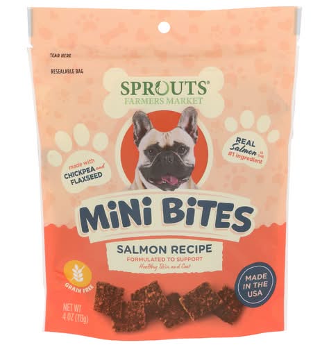 Sprouts Salmon Bites Dog Treats