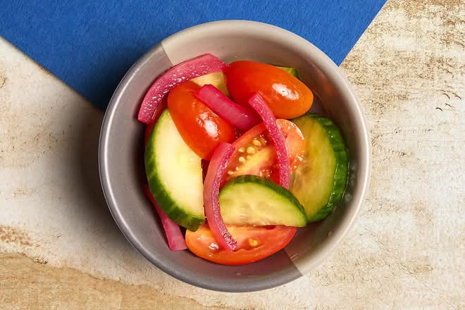 Tomato, Cumber, Onion Relish