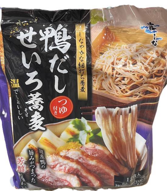 霧しな鴨だしせいろ蕎麦つゆ付12食入り