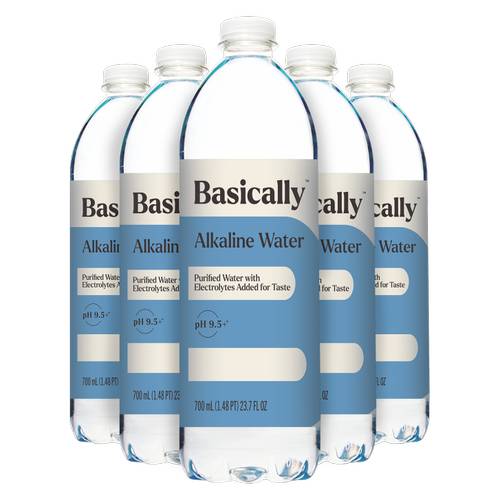 Basically 700mL Alkaline Water (Pack of 5)