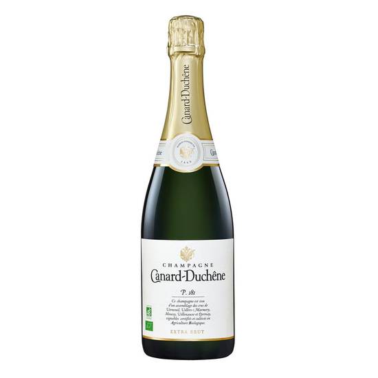 Champagne extra brut Bio Canard-Duchêne 75cl