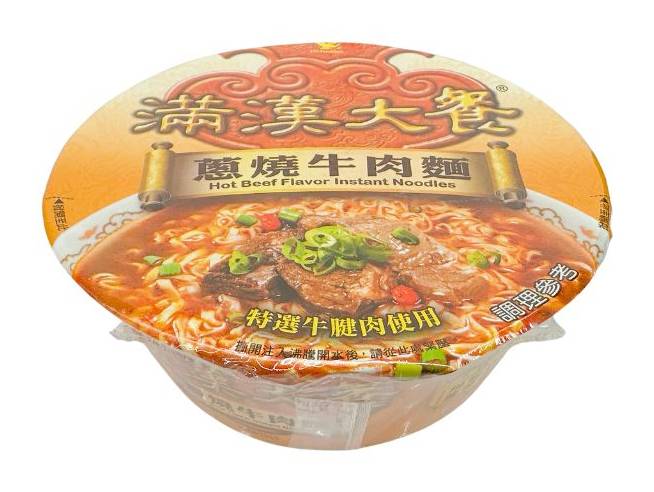 統一滿漢蔥燒牛肉碗麵 | 1 入 #28012091