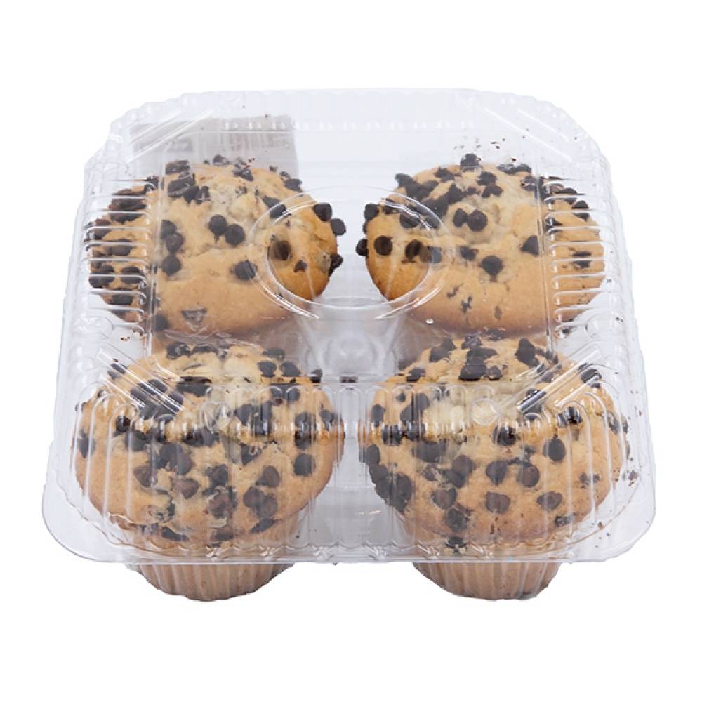 Choc. Chip Muffins-4 pk